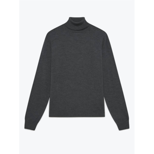 Wax London sterling roll neck sweatshirt in charcoal