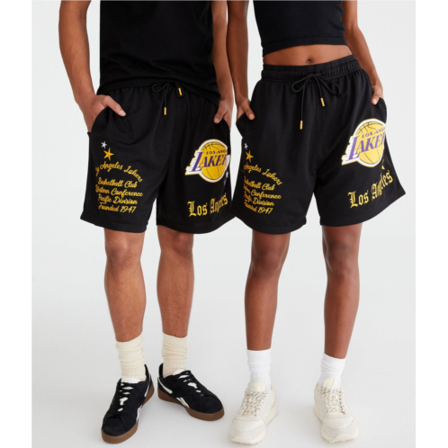 Aeropostale los angeles lakers mesh shorts 6