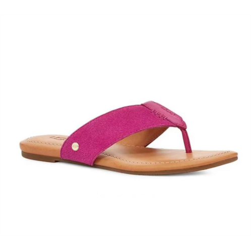 UGG carey flip sandals in dragon fruit