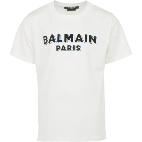 Balmain white logo t-shirt