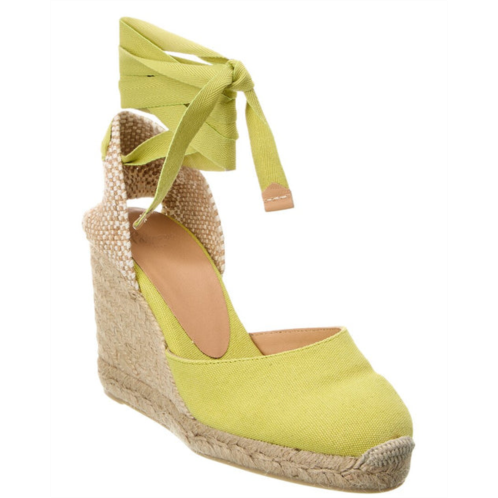 Castaner carina canvas wedge sandal