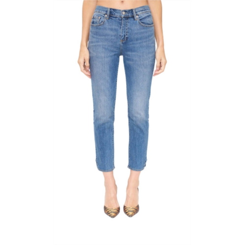 PISTOLA monroe crop jeans in mercer