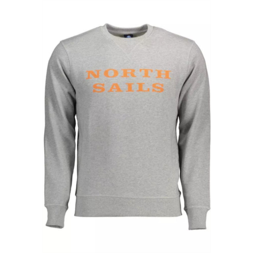 North Sails chic round neck printed mens sweatshirt