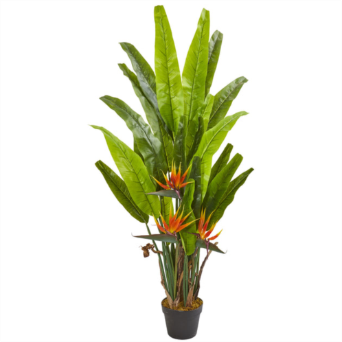 HomPlanti bird of paradise artificial plant 4.5