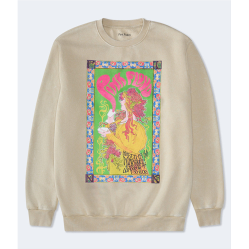 Aeropostale pink floyd marquee london crew sweatshirt