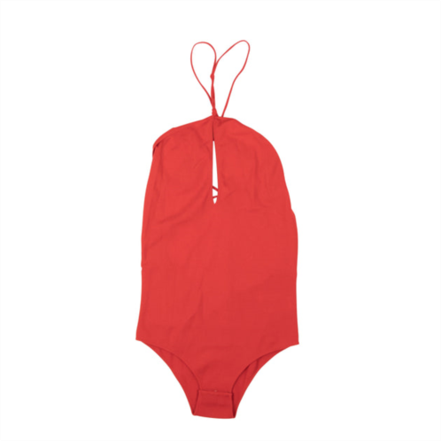 Bottega Veneta knit bodysuit - red