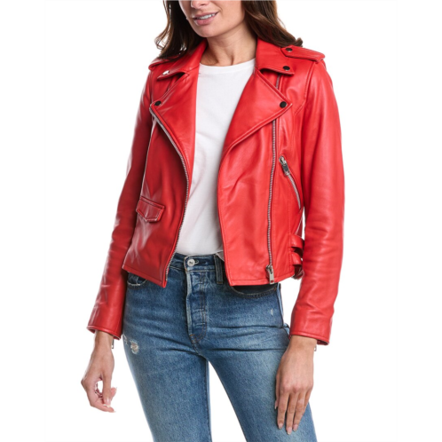 Walter Baker liz leather jacket