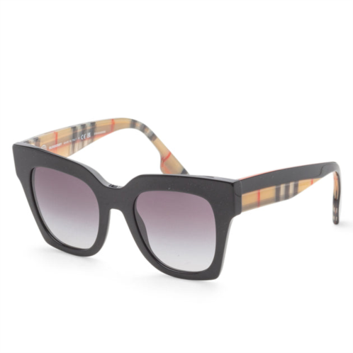 Burberry womens 49mm black sunglasses