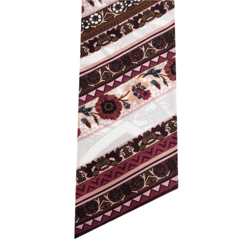Salvatore Ferragamo ferragamo ba nodonirva scarf beige