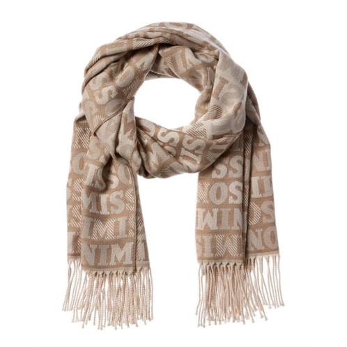 Missoni logo wool-blend scarf