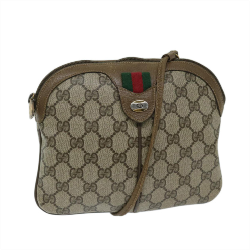 Gucci gg canvas canvas shoulder bag (pre-owned)