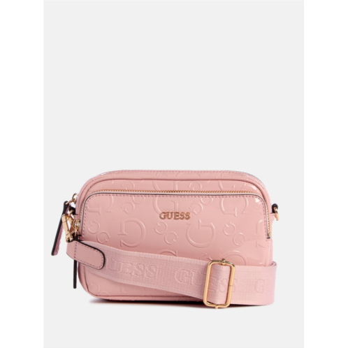 Guess Factory muir embossed logo mini bag