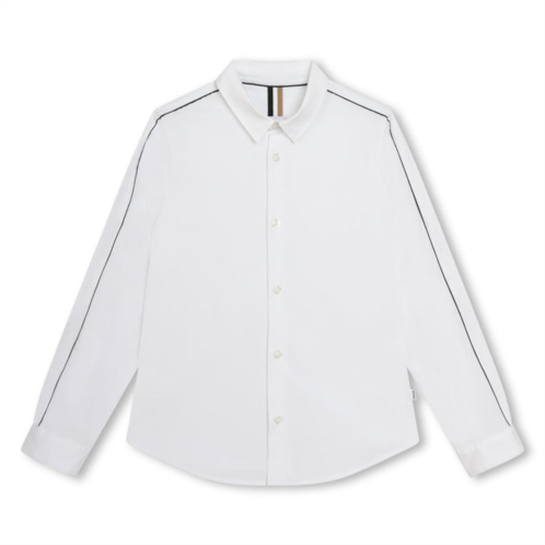 BOSS white long sleeves shirt