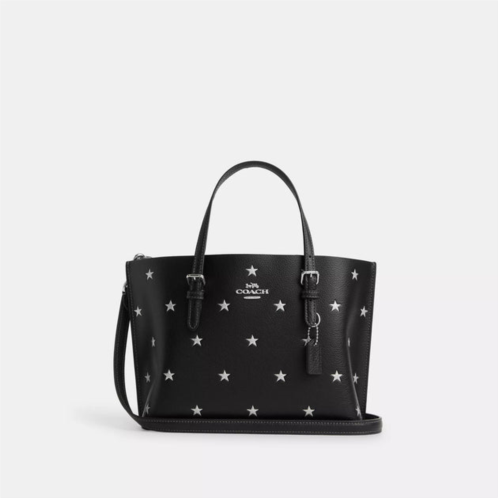 Coach Outlet mollie tote bag 25 with star print