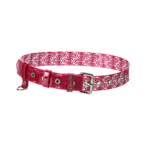 Missoni vinyl belt