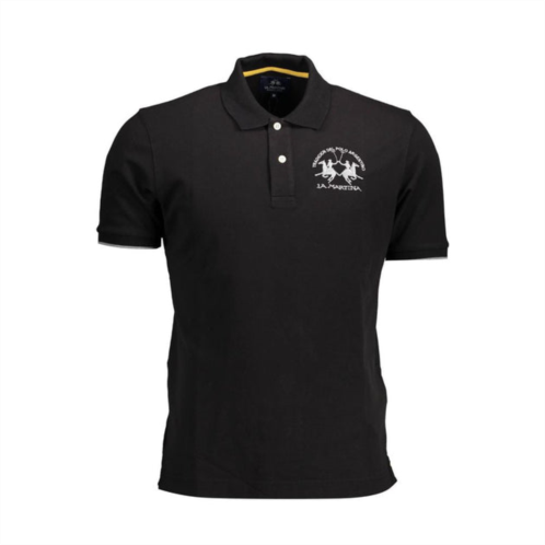 La Martina cotton polo mens shirt