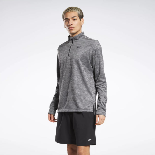 Reebok workout ready quarter-zip top