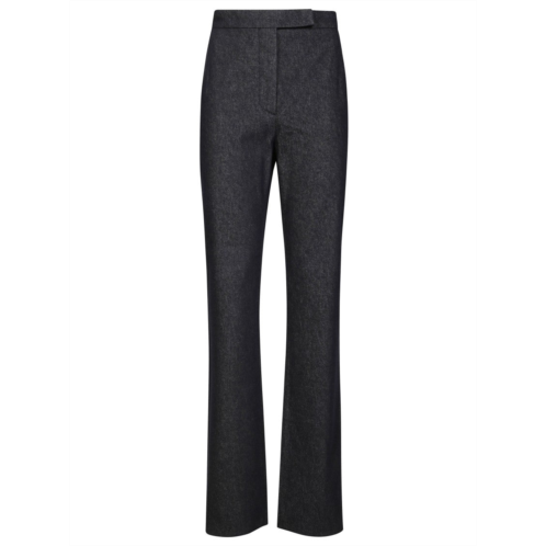 Max Mara galizia straight-leg tailored pants with subtle sheen