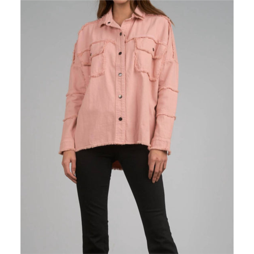 ELAN devon rock and roll jacket in mauve