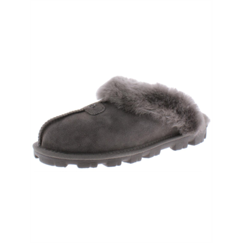 Ugg coquette womens suede lined mule slippers