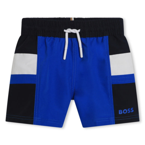 BOSS electric blue swim shorts