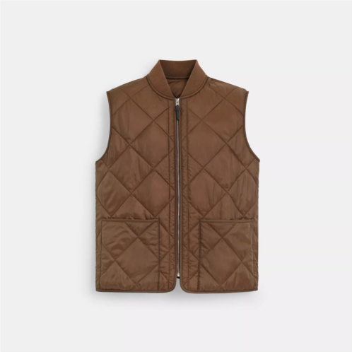 Coach Outlet quilted vest