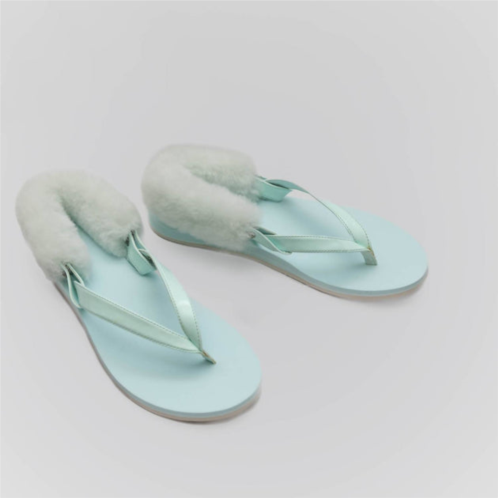 UGG womens laalaa sandal in aqua