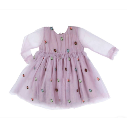 PINK CHICKEN baby sienne dress in lavender