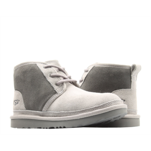 UGG australia neumel ii charcoal grey kids chukka boots 1017320k-chrc