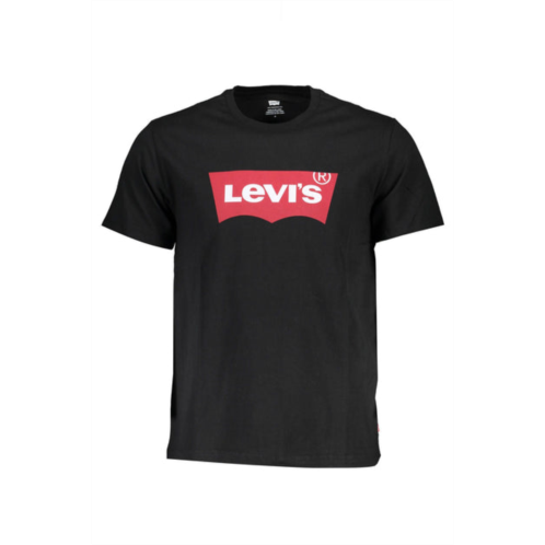 Levi sleek cotton crew neck mens tee