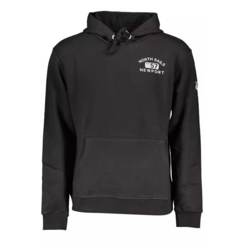 North Sails sleek hooded cotton-blend mens sweatshirt