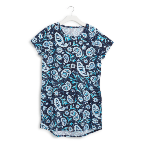 Vera Bradley outlet cotton blend short-sleeved night dress