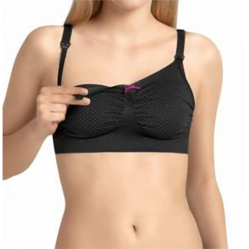 Anita seamless nursing bra in black