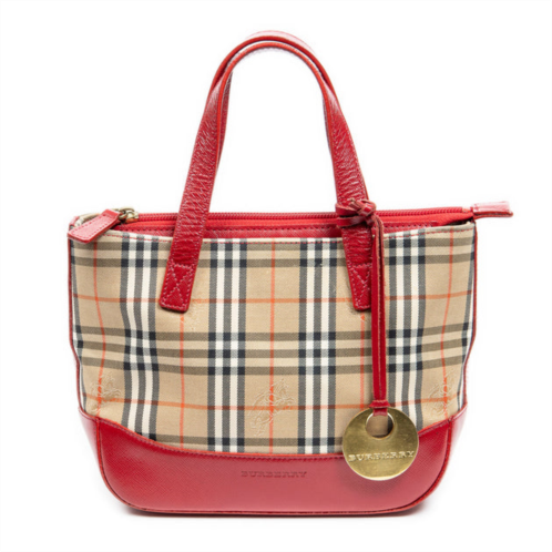 Burberry small zip handbag