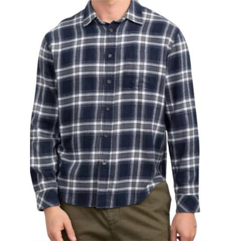 Rails men lennox flannel in navy cove