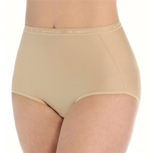 ExOfficio give-n-go full cut brief panty in nude