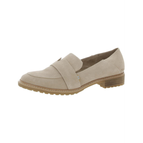 Toms mallory womens suede flat loafers