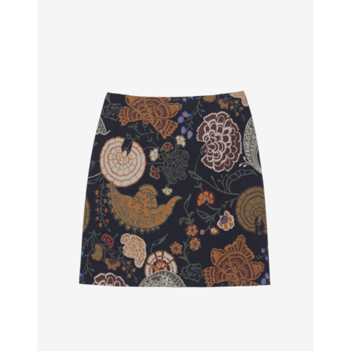 Lafayette 148 New York bohemia bloom viscose mini skirt