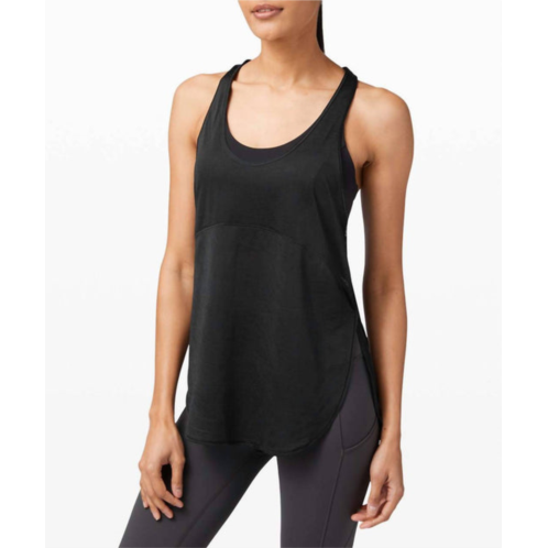 Lululemon twist around 2-in-1 tank in black