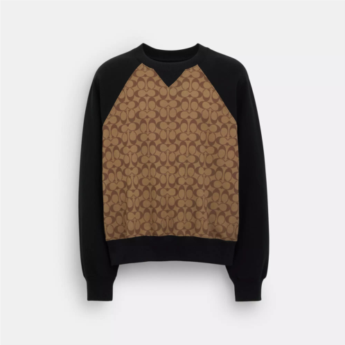 Coach Outlet signature crewneck sweatshirt