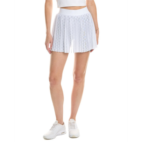 Terez tlc mesh layover tennis skirt