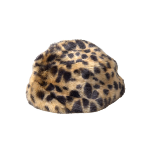 Dolce & Gabbana leopard fur women bucket womens hat