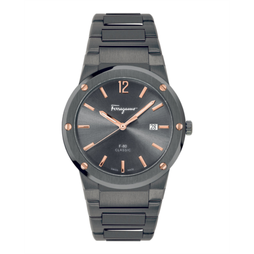 Salvatore Ferragamo f-80 classic bracelet watch