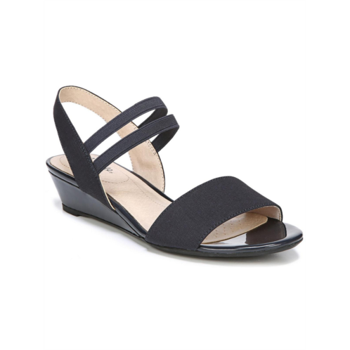 LifeStride yolo womens solid ankle strap wedge sandals