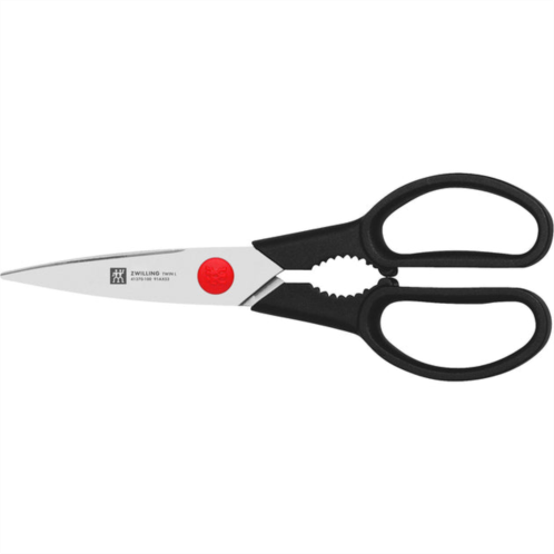 ZWILLING twin l 3.5-in kitchen shears, multi-purpose, heavy duty, stainless steel blades, black