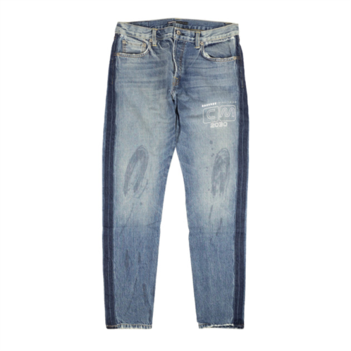 Visitor on Earth washed jeans - blue