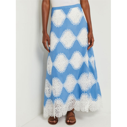 Misook maxi a-line skirt