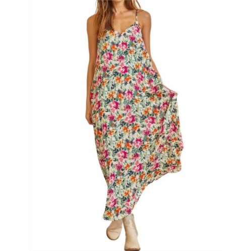 ANDREE BY UNIT click click bloom maxi dress in floral print