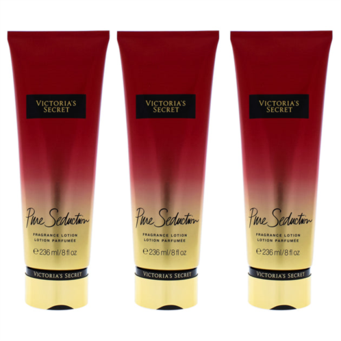 Victorias Secret pure seduction by for women - 8 oz body lotion - pack of 3