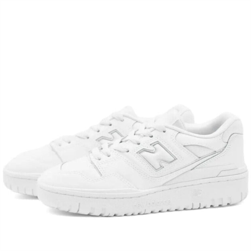 New Balance 550 gsb550ww sneakers kids white leather low top casual shoes nr7476